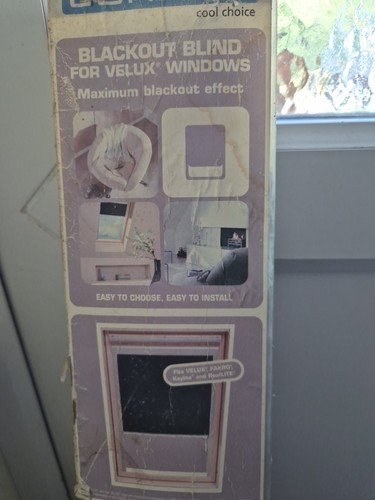 Blackout blind for velux - blind,