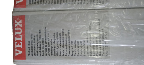 Brand new velux - brand, blackout