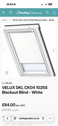 Velux dkl ck04 1025s blackout - 1025s,